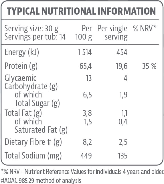Whey Protein Chocolate - 840g 2 | Tony Ferguson SA | Whey Protein Chocolate - 840g 470095 whey protein chocolate 840g