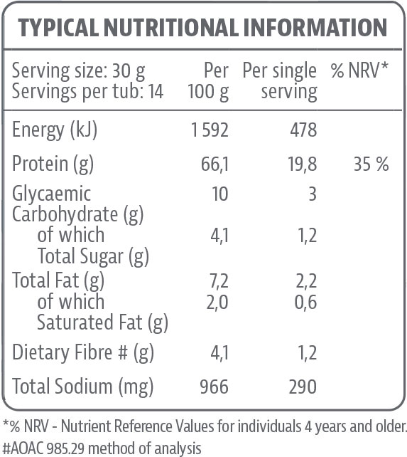 Plant Based Protein Shake Caramel Toffee - 420g 2 | Tony Ferguson SA | Plant Based Protein Shake Caramel Toffee - 420g 471171 plant based protein shake caramel toffee 420g
