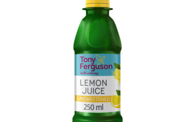 Tony Ferguson Unsweetened Lemon Juice - 250ml