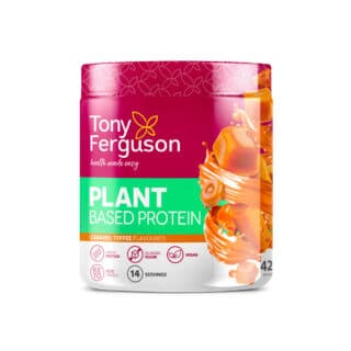 6009557142298 plant based protein shake caramel toffee 420g