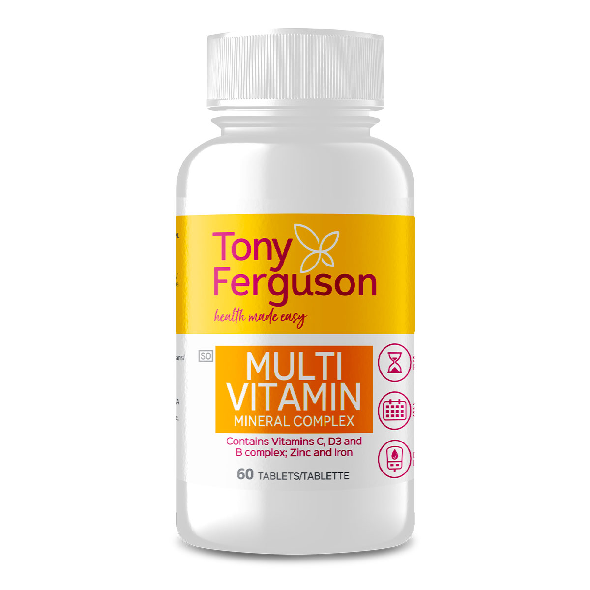Multivitamin Mineral Complex - 60 Tabs 1 | Tony Ferguson SA | Multivitamin Mineral Complex - 60 Tabs Multivitamin Mineral Complex - 60 Tabs