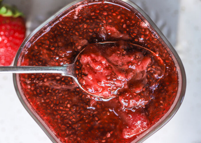 Homemade Strawberry Chia Seed Jam