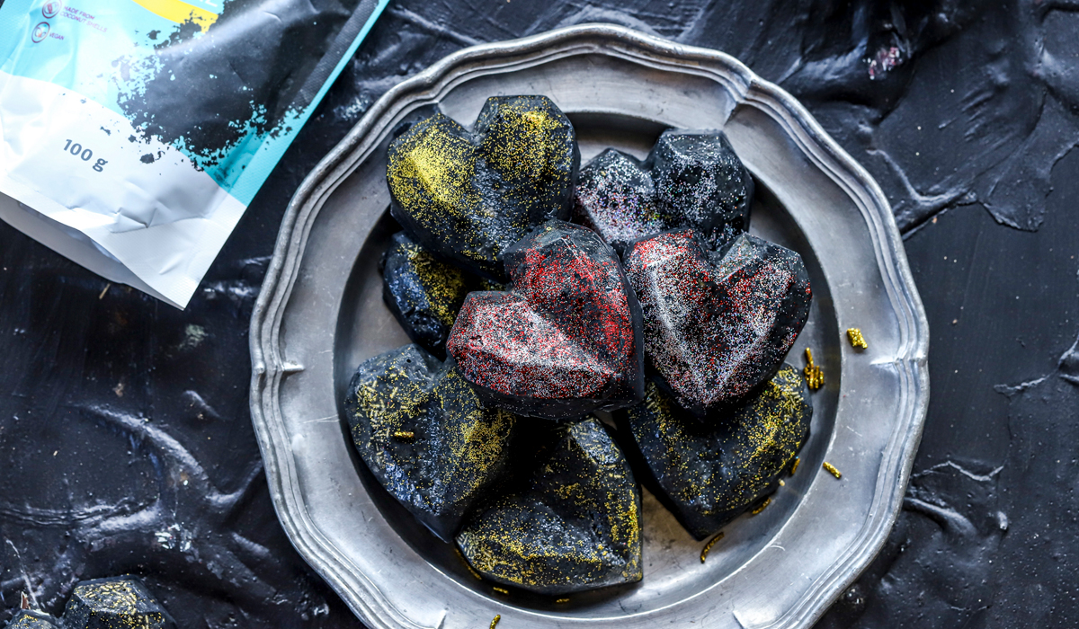 Activated Charcoal Cosmic Hearts