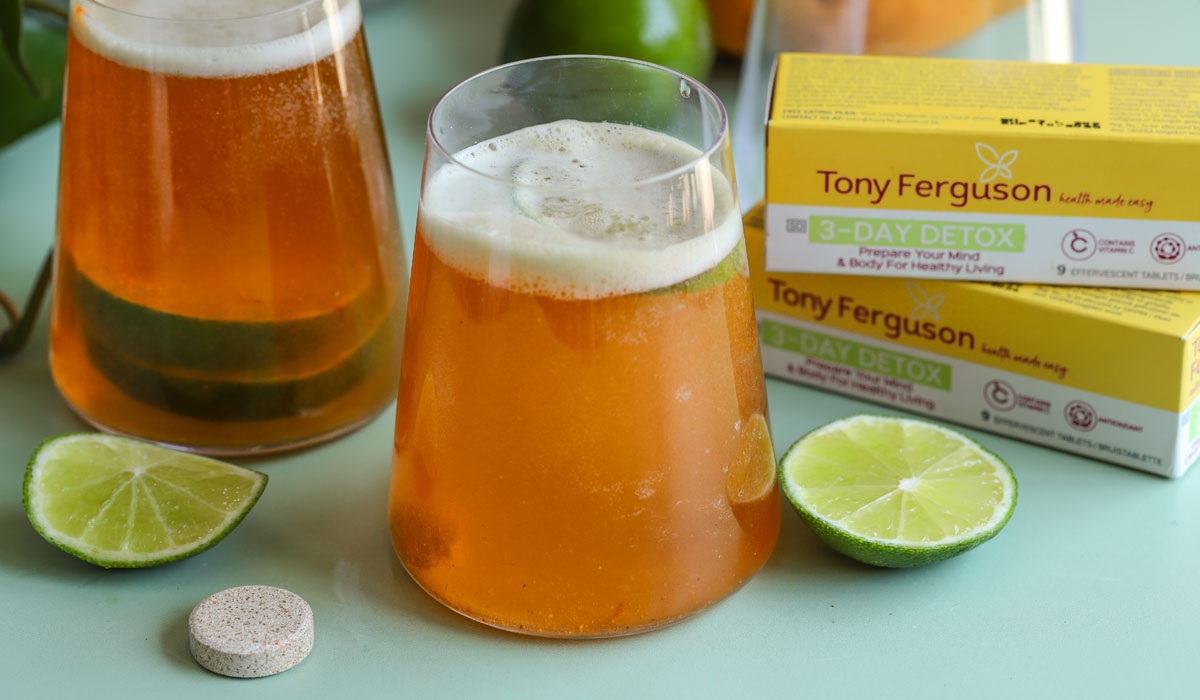 Low-Calorie Tony Ferguson Detox Drink