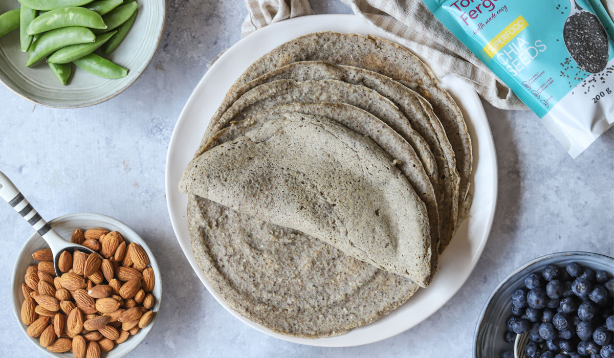 Quinoa Chia Seed Wraps