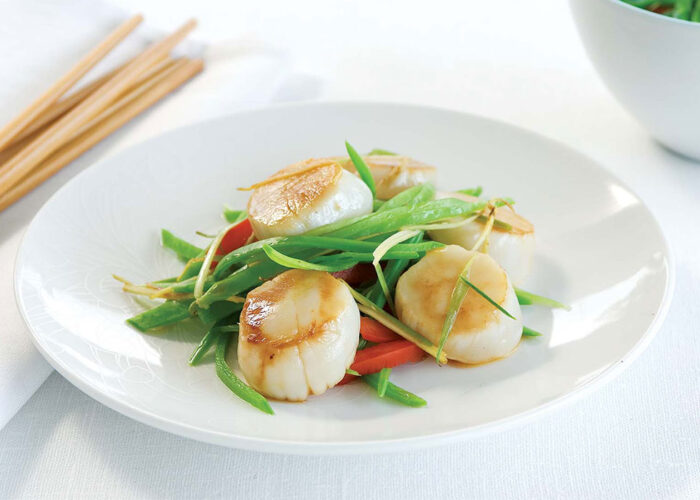 Wok Fried Scallops